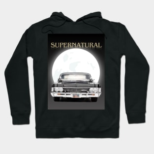 The Impala and the moon Hoodie